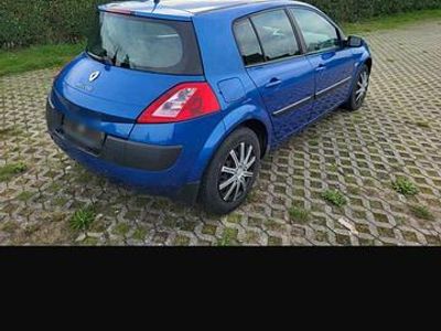 Gebraucht Renault Mégane II 112 PS (82 kW) 2004 Blau Kleinwagen