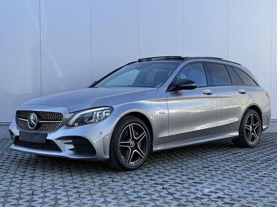 Usata Mercedes C300e AMG line 317 CV (233 kW) 2021 Grigio Berlina