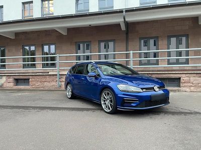 Usata VW Golf VII R-line 150 CV (110 kW) 2017 Blu Station wagon