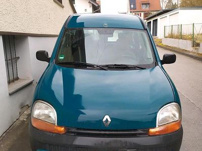 Gebraucht Renault Kangoo 75 PS (55 kW) 2002 Grün Van / Kleinbus
