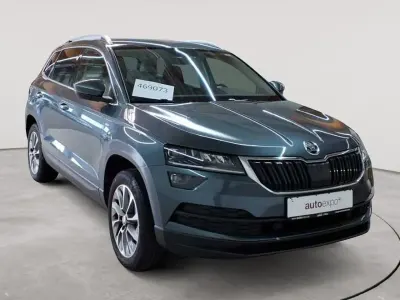 Gebraucht Skoda Karoq Clever 110 PS (80 kW) 2021 Quarzgrau metallic SUV