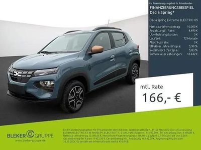 Usata Dacia Spring Extreme 47 kW (65 CV) 2023 Blu Utilitaria