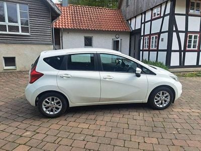 Begagnad Nissan Note Acenta 90 HK (66 kW) 2014 Vit Halvkombi