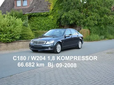 Gebraucht Mercedes C180 Elegance 156 PS (114 kW) 2008 Grau Limousine
