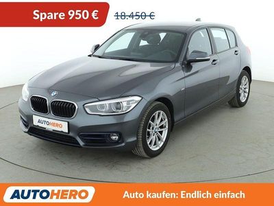Usata BMW 120 Sport Line 184 CV (135 kW) 2018 Grigio Utilitaria