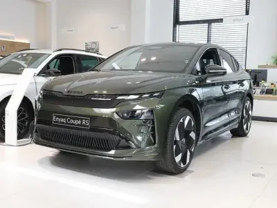 Neu Skoda Enyaq iV RS 250 kW (340 PS) 2026 Grün SUV
