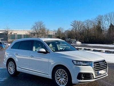 Usata Audi Q7 S-Line 272 CV (200 kW) 2016 Bianco SUV