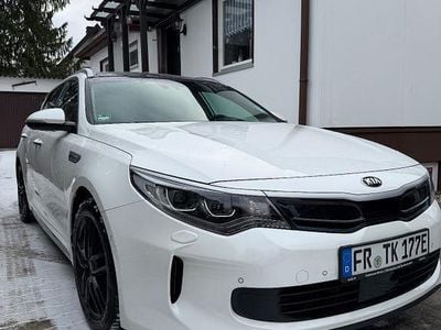 Weiß Gebraucht 2018 Kia Optima Hybrid Spirit Limousine | 17.999 € (Fairer Preis)