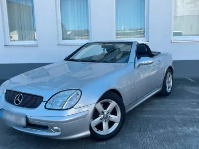 Gebraucht Mercedes SLK200 163 PS (119 kW) 2001 Silber Cabrio