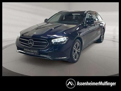 Usata Mercedes E220 Avantgarde 200 CV (147 kW) 2022 Blu Station wagon