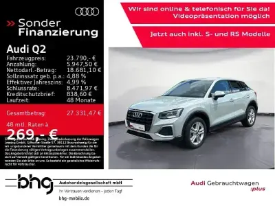 Gebraucht Audi Q2 Advanced Plus 116 PS (85 kW) 2025 Silber SUV
