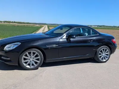 Usata Mercedes SLK200 184 CV (135 kW) 2013 Nero Cabrio