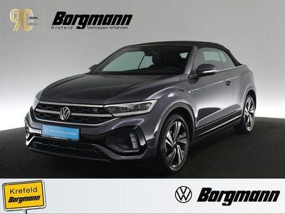 Second-hand VW T-Roc Cabriolet R-line 150 CP (110 kW) 2021 Gri Cabrio