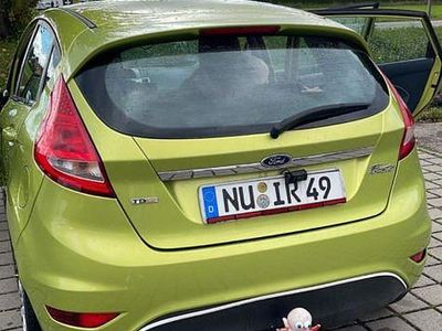 Gebraucht Ford Fiesta Ambiente 75 PS (55 kW) 2010 Grün Kleinwagen
