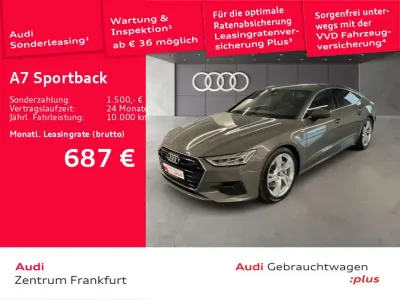 Gebraucht Audi A7 S-Line 299 PS (219 kW) 2023 Chronosgrau metallic/chronosgr Limousine