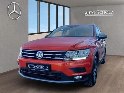Gebraucht VW Tiguan Allspace Comfortline 179 PS (131 kW) 2018 Orange SUV