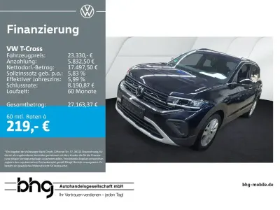 Brugt VW T-Cross Life 116 HK (85 kW) 2025 Sort SUV