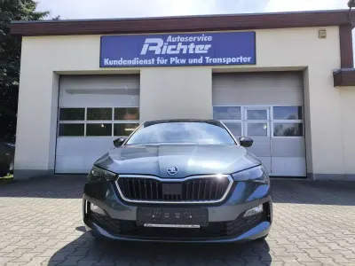 Gebraucht Skoda Scala Style 116 PS (85 kW) 2019 Quarzgrau metallic Kleinwagen