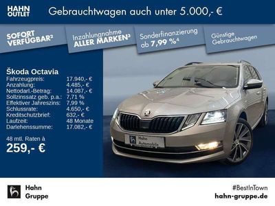 gebraucht Skoda Octavia Combi 2.0 TDI DSG L&K Navi AHK LED DAB