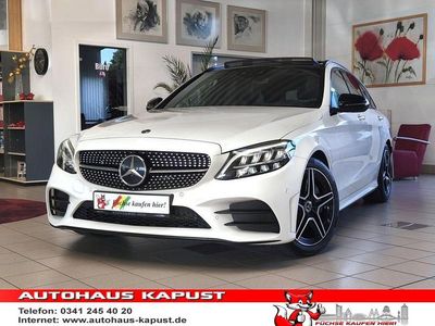 Gebraucht Mercedes C300 AMG 272 PS (200 kW) 2020 Diamantweiss  metallic... Kombi