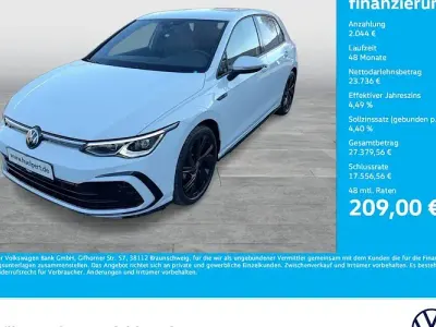 Brugt VW Golf VIII R-line 131 HK (96 kW) 2024 Hvid Sedan