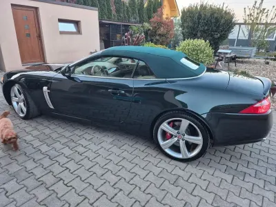 Gebraucht Jaguar XKR 416 PS (305 kW) 2008 Grün Cabrio
