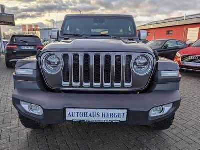 Gebraucht Jeep Wrangler Unlimited Sahara 272 PS (200 kW) 2021 Grau SUV