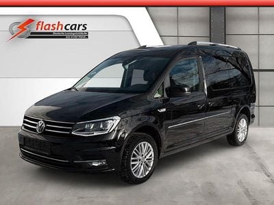 Schwarz Gebraucht 2020 VW Caddy Maxi Highline Van / Kleinbus | 26.900 € (Guter Preis)