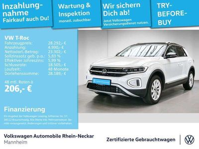 gebraucht VW T-Roc 1.5 TSI Style