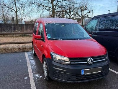Gebraucht VW Caddy 102 PS (75 kW) 2018 Rot Van / Kleinbus