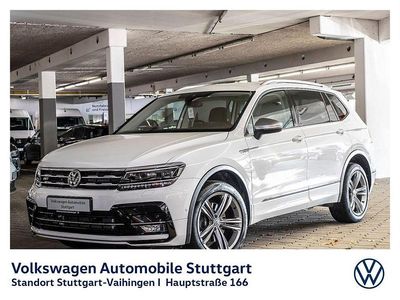 Pure white Gebraucht 2021 VW Tiguan Allspace Highline SUV | 30.530 € (Superpreis)