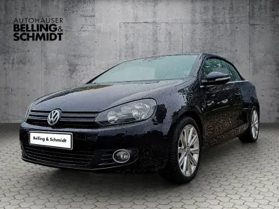 Usata VW Golf 105 CV (77 kW) 2011 Nero Cabrio