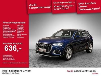 Usata Audi Q3 Advanced 200 CV (147 kW) 2022 Blu SUV