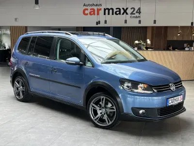 Gebraucht VW Touran Cross 170 PS (125 kW) 2012 Acapulcoblau metallic Van / Kleinbus
