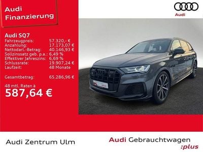 Gebraucht Audi SQ7 Sport 507 PS (372 kW) 2022 Daytonagrau perleffekt SUV
