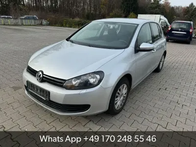 Gebraucht VW Golf VI 102 PS (75 kW) 2009 Silber Kleinwagen