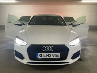 Używany Audi A5 Sportback Sport 190 KM (139 kW) 2018 Biały Hatchback