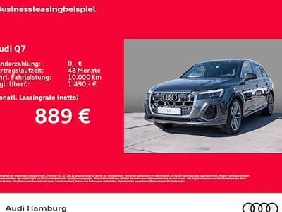 Neu Audi Q7 S-Line 286 PS (210 kW) 2025 Grau SUV