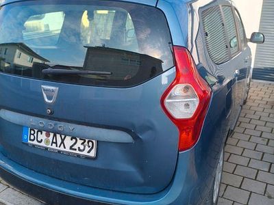 Gebraucht Dacia Lodgy Prestige 107 PS (78 kW) 2014 Blau Van / Kleinbus