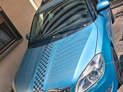 Gebraucht Skoda Roomster Plus Edition 90 PS (66 kW) 2015 Blau Van / Kleinbus