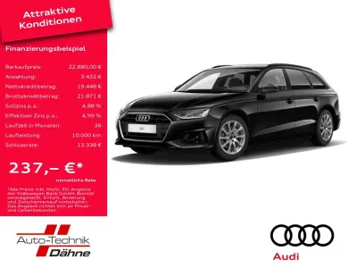 Gebraucht Audi A4 Basis 150 PS (110 kW) 2022 Schwarz Kombi