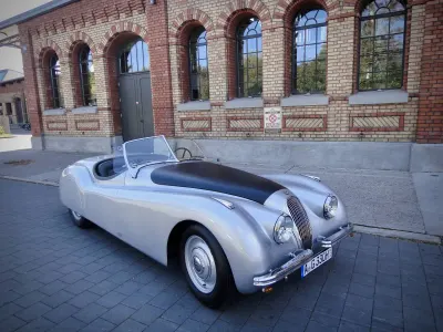 Gebraucht Jaguar XK 162 PS (119 kW) 1950 Silber Cabrio