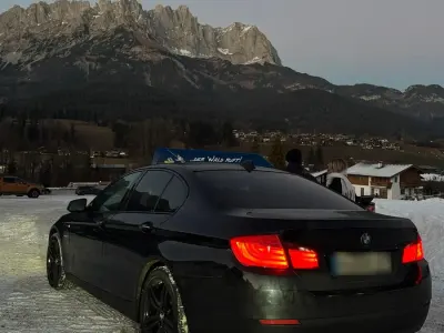 Gebraucht BMW 525 204 PS (150 kW) 2010 Schwarz Limousine