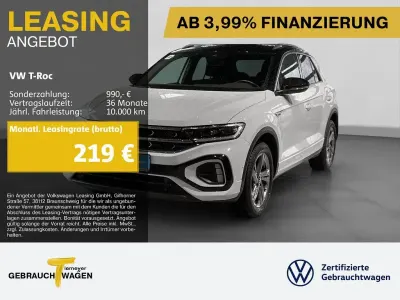 Brugt VW T-Roc R-line 110 HK (80 kW) 2023 Hvid SUV