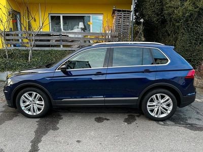 Gebraucht VW Tiguan IQ Drive 116 PS (85 kW) 2019 Blau SUV