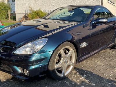 Gebraucht Mercedes SLK55 AMG AMG 360 PS (264 kW) 2006 Blau Cabrio