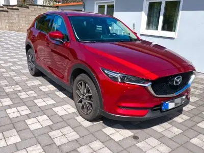 Gebraucht Mazda CX-5 Exclusive-Line 160 PS (117 kW) 2017 Rot SUV