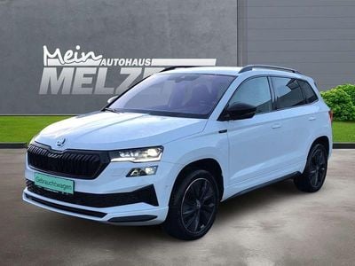 Gebraucht Skoda Karoq SportLine 150 PS (110 kW) 2025 Weiß SUV