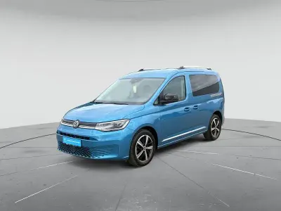 Gebraucht VW Caddy Style 122 PS (89 kW) 2021 Costa azul metallic Van / Kleinbus