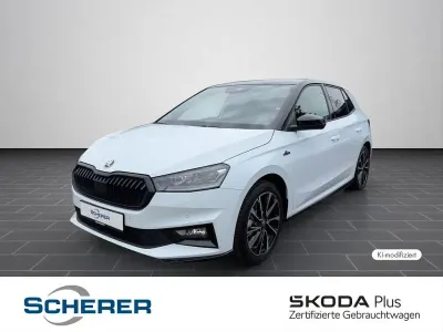 Neu Skoda Fabia Monte Carlo 116 PS (85 kW) 2026 Moonweiß perleffekt (metallic) Kleinwagen